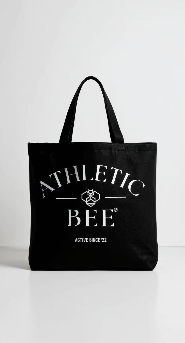 Bee Active Tote Bag - Black