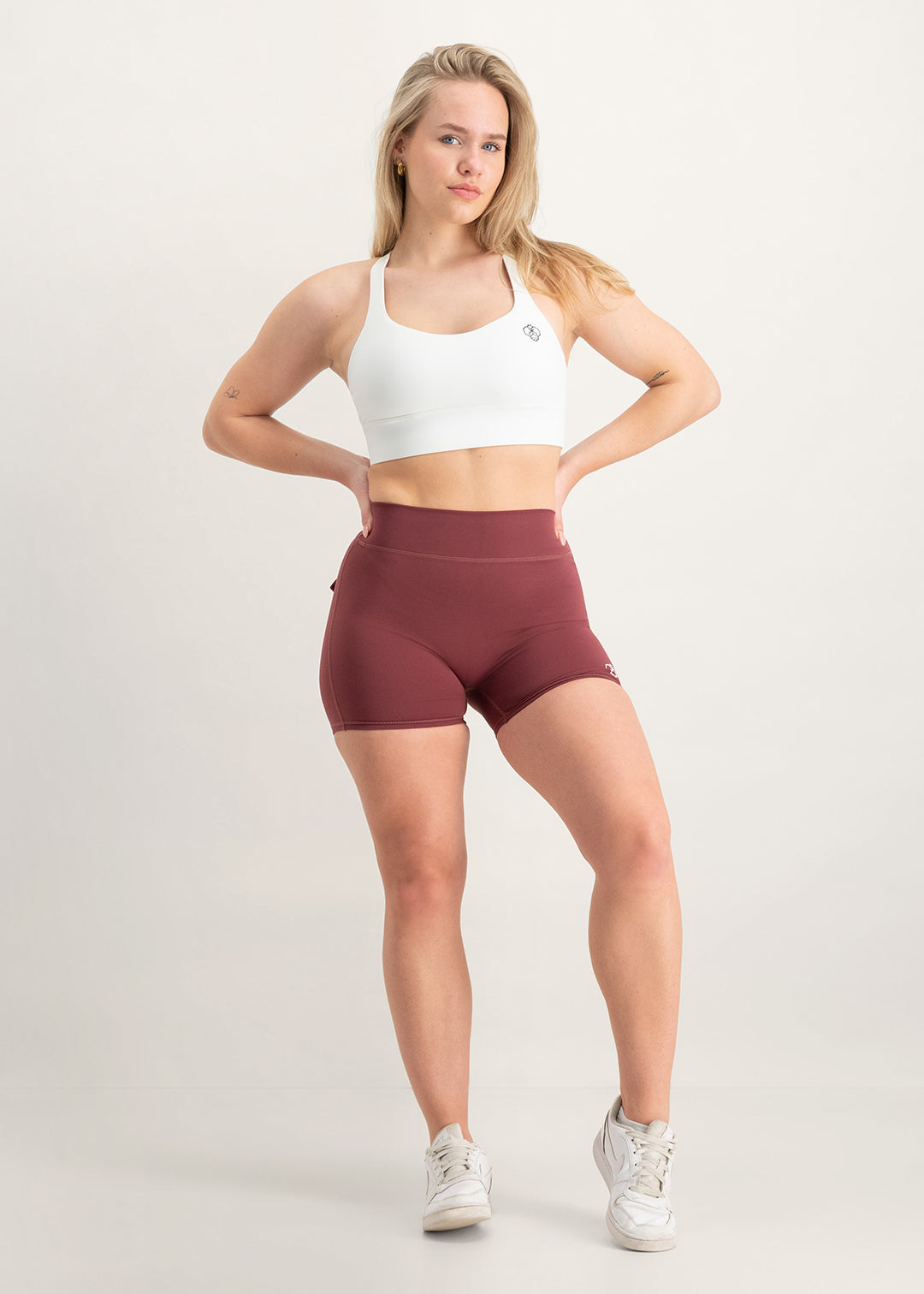 Define - Pocket Shorts Wine Red