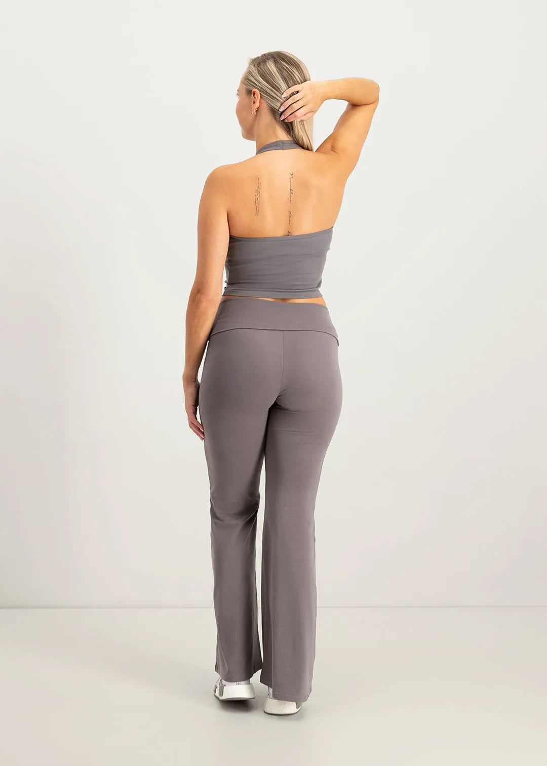 Flare Lounge Top - Grey